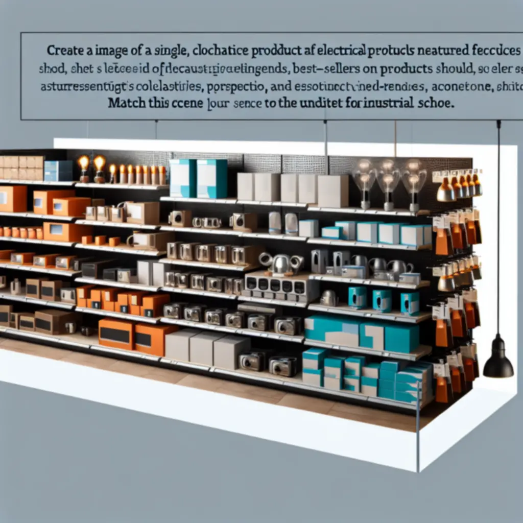 Zestaw nowoczesnych lamp i opraw oświetleniowych w industrialnym wnętrzu