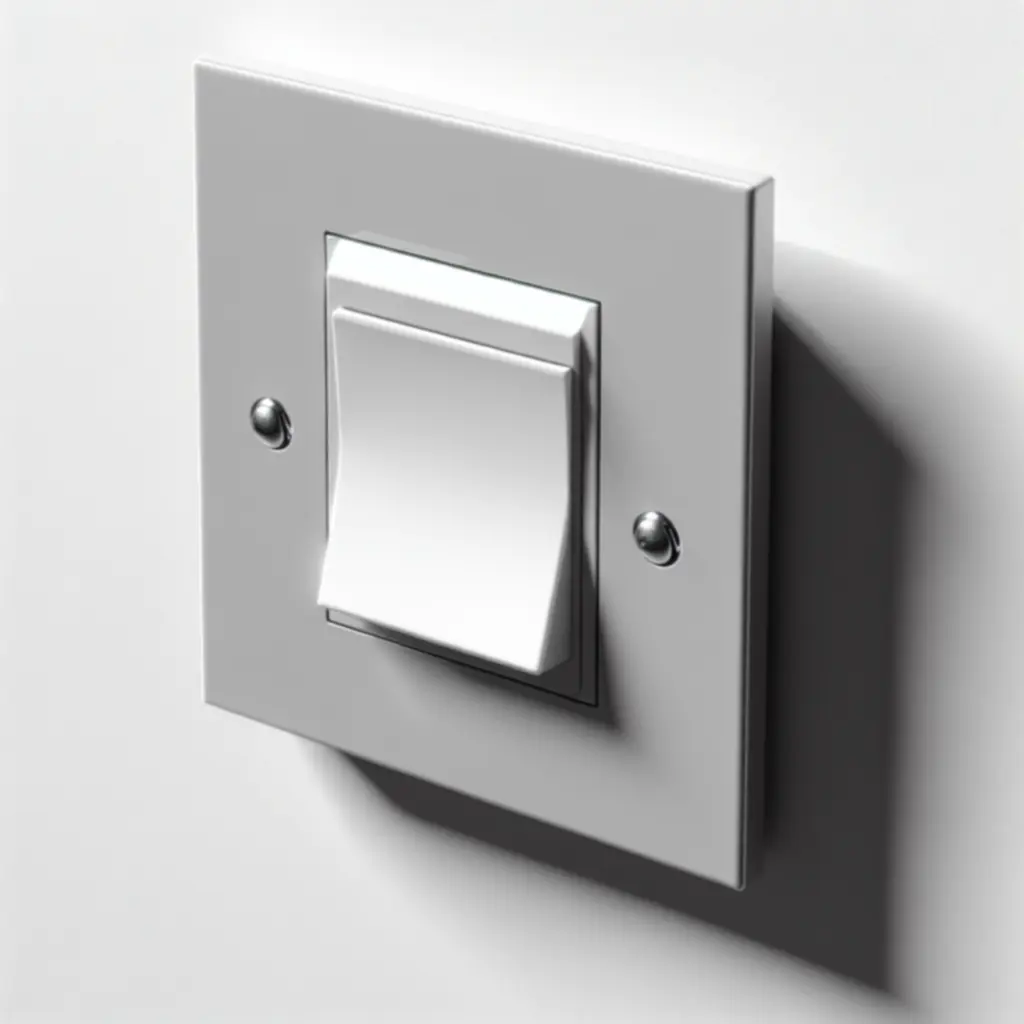 Nowoczesny osprzęt elektryczny – wyłącznik światła